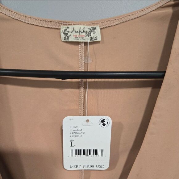 🐢 Intimately Free People Second Skin Cami Size L - Picture 6 of 8